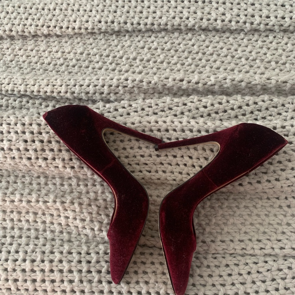 Steve Madden velvet heels